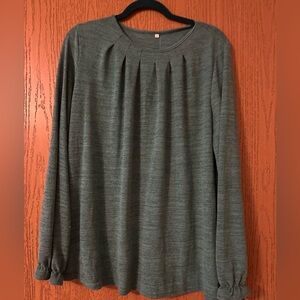 Lantern Long Sleeve Tops for Women- Large- NWOT